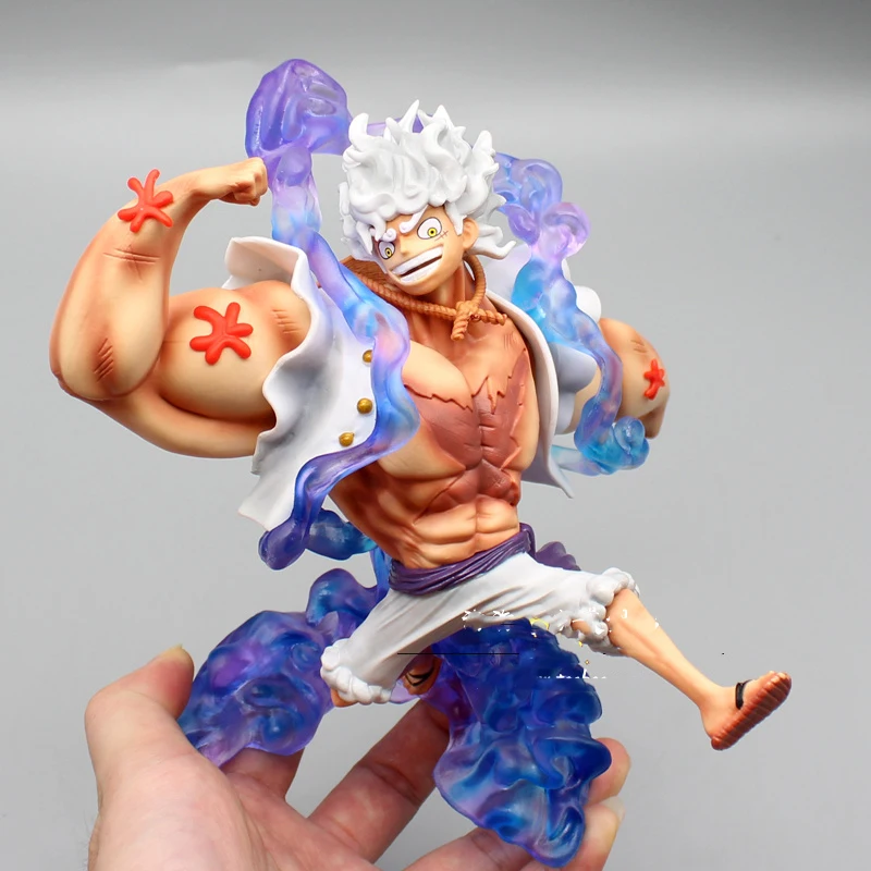 

One Piece BT GK Hercules Nika Luffy Awakening Five Gears 5 of Sun God Form Figurine Model Statue Around For Children Gift Toys