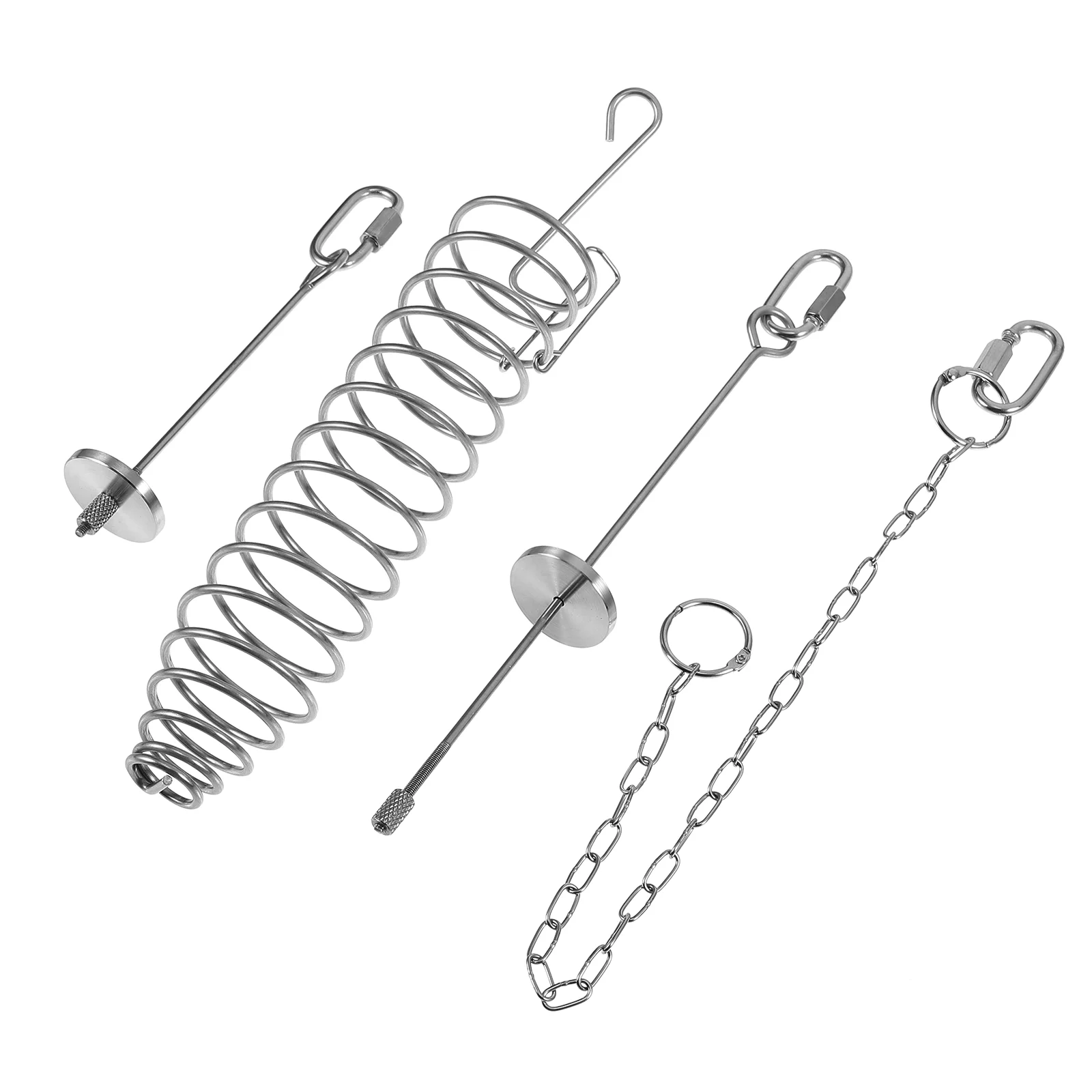 

4 Pcs Parrot Fruit Fork Bird Toy Bird Holders Hanging Bird Foraging Toy Bird Treat Skewer Bird Feeder Bowl