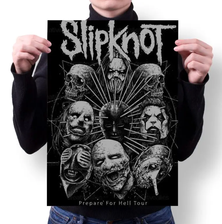 Плакат Slipknot Слипнот №10 |
