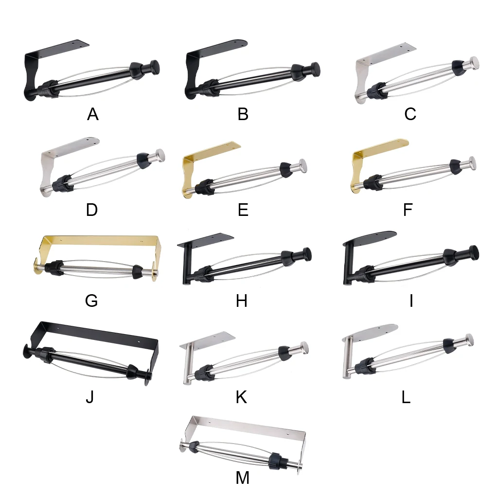 

Roll Paper Holder Wall Towel Hardware Rustproof Kitchen Bathroom Household