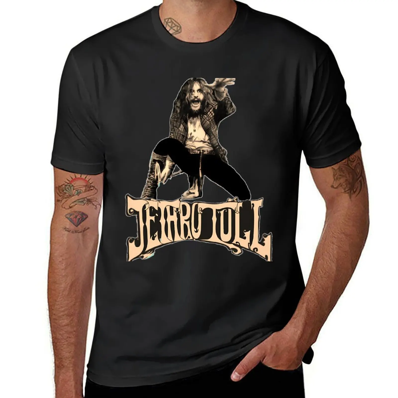 Футболка Jethro Tull Bouree jeth индивидуальный дизайн летняя одежда большого размера