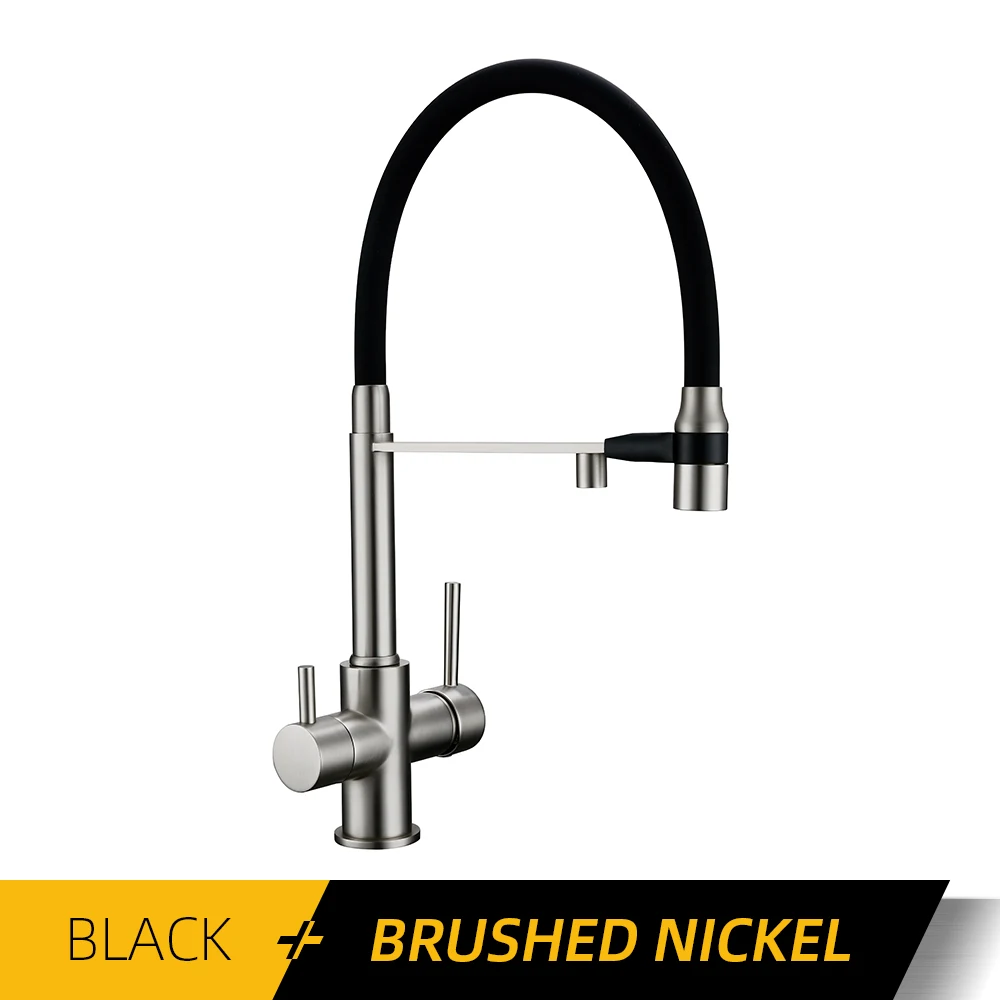 

Bagnolux Латунный кухонный кран с двойной ручкой