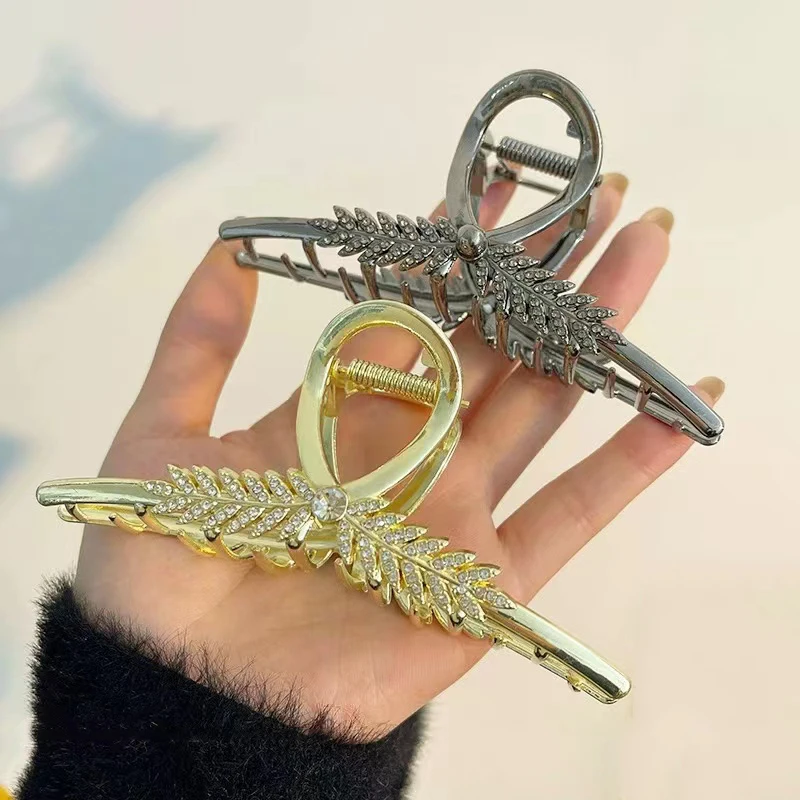 1 шт. модные заколки для волос Grace из сплава пшеницы женщин девочек заколка