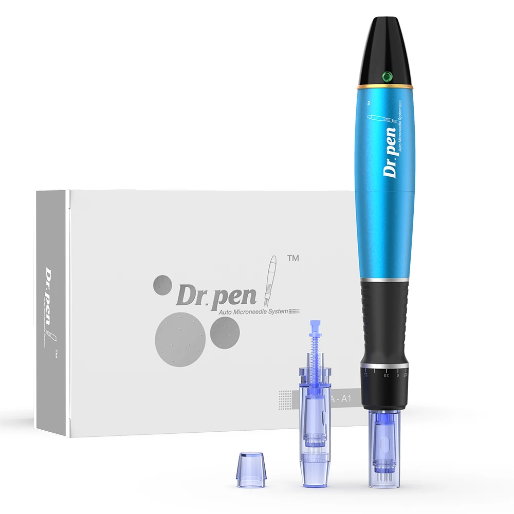 

Dr Pen A1 Wireless Dermapen Professional Facial Microneedling Derma Pen With 2Pcs Needles MTS Skincare Auto Dermaroller Stamp