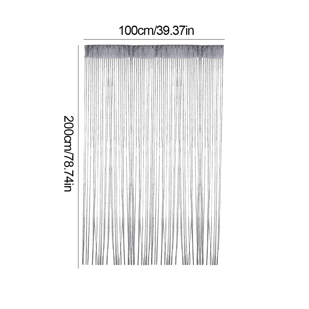 100 см х 200 декоративная дверная веревка занавеска для окна комнаты слепая