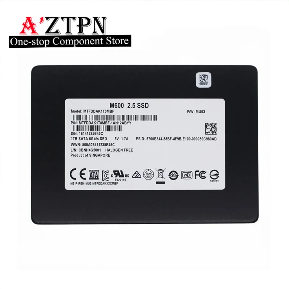 

SSD M600 1TB MLC SATA3 Internal Solid State Drive Hard Disk For Laptop Desktop