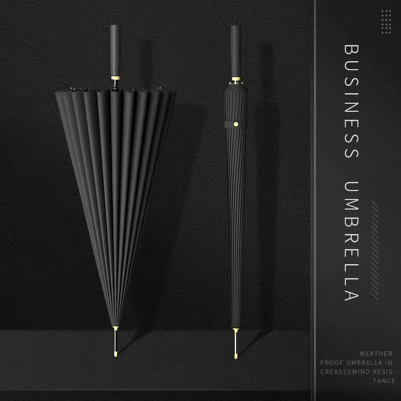 

Автоматический праздничный винтажный длинный зонт, усиленный мужской зонт с прямой ручкой, подарок на день рождения, классический деловой