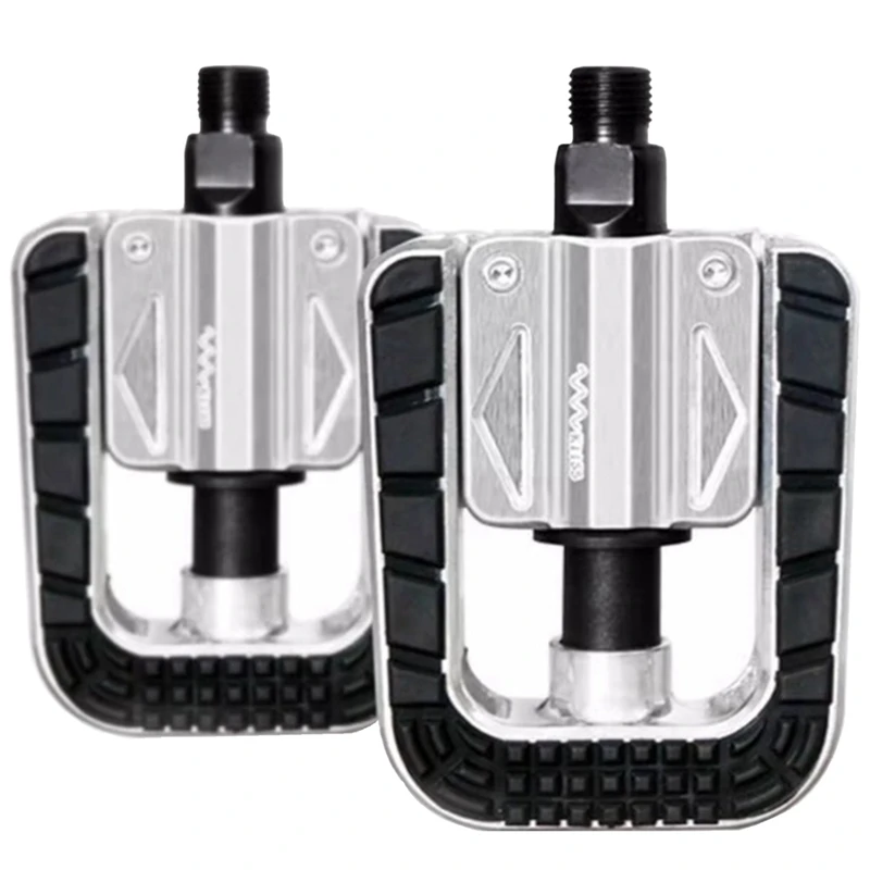 

Bicycle Pedals Flat Aluminum Alloy Platform Sealed Bearing Mountain Bike Pedals Replacement