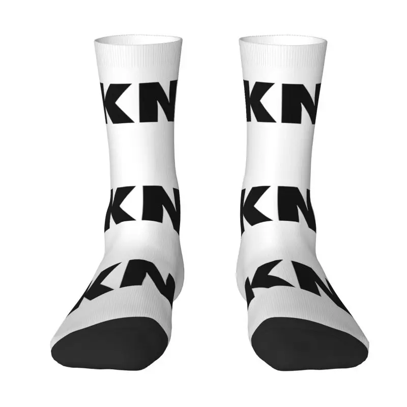 

Модные мужские черные носки DKNYs, дышащие теплые короткие носки унисекс с 3D-принтом