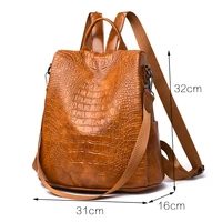 women backpacks anti theft travel backpack soft leather school backpack fashion school bags shoulder bags for women 2022backpack