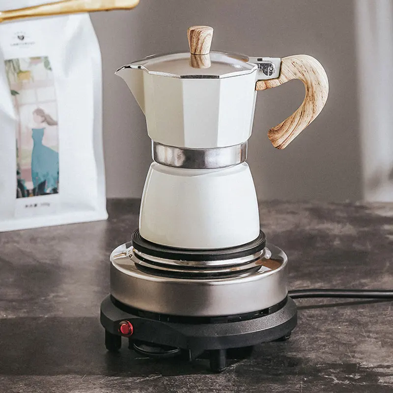 Moka Cafeteira Expresso Percolator Pot Italian Mocha Handmad