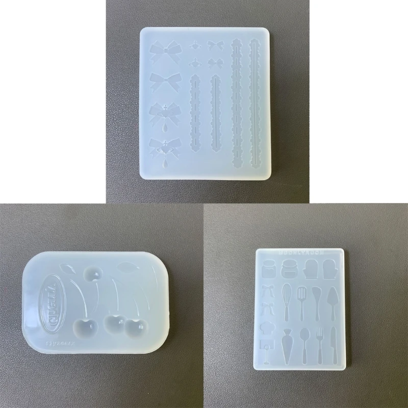 Антипригарные силиконовые формы для помадки легкого приготовления десертов