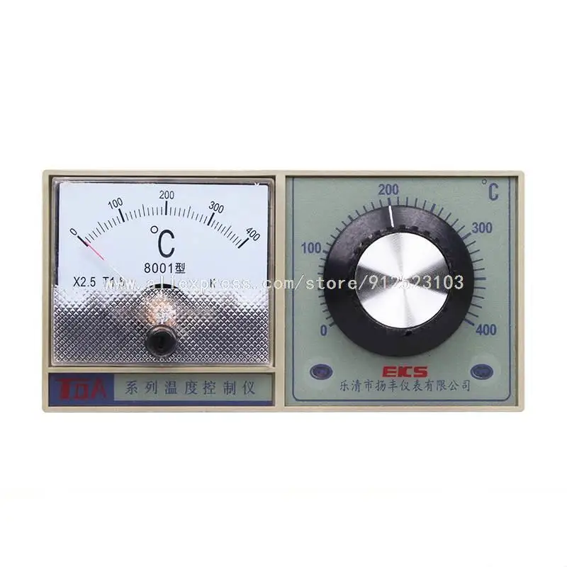 

Instrumentasi Kontrol Suhu TDA-8001H Jarum Menunjukkan Kenop Pengendali Yang Dapat Disesuaikan
