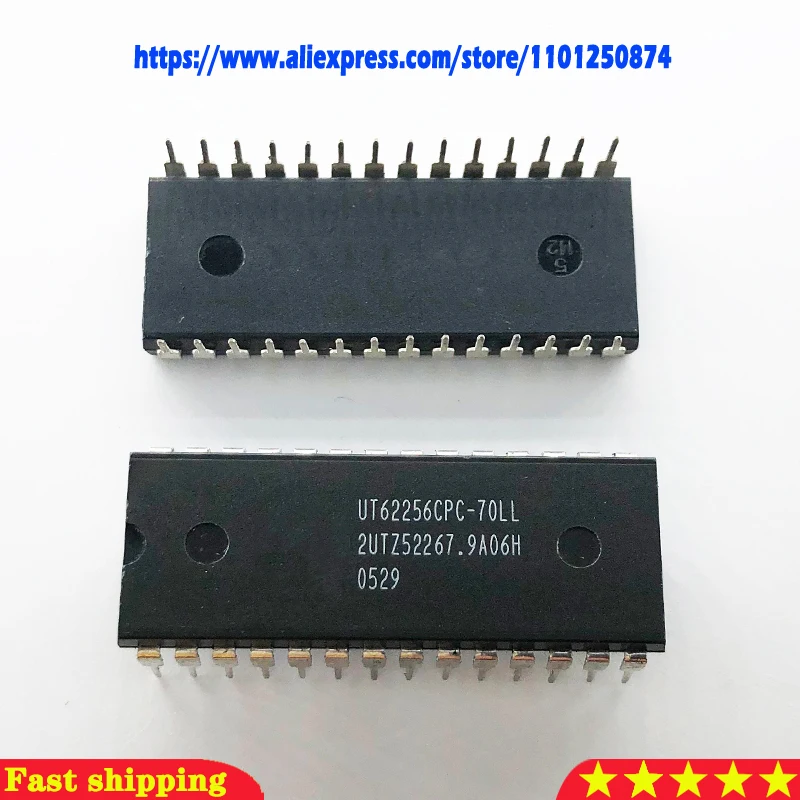 

1PCS UT62256CPCL-70LL UT62256CPC-70LL UT62256 DIP-28 and original