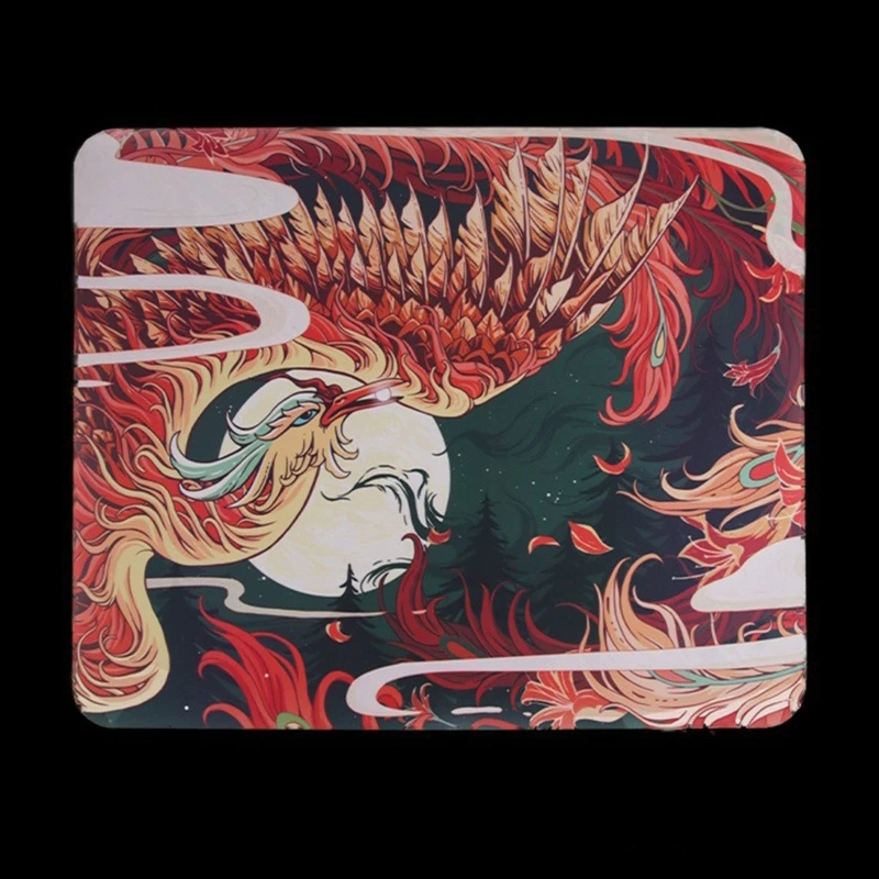 

480mm×400mm Mousepad Esports Tiger Wuxiang Series Gaming Mouse Pad -White Tiger