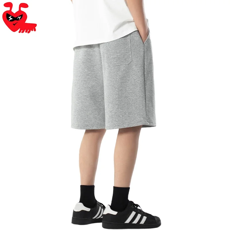 Мужские шорты Break Egg хлопковые летние полуповседневные с вышивкой мультфильма