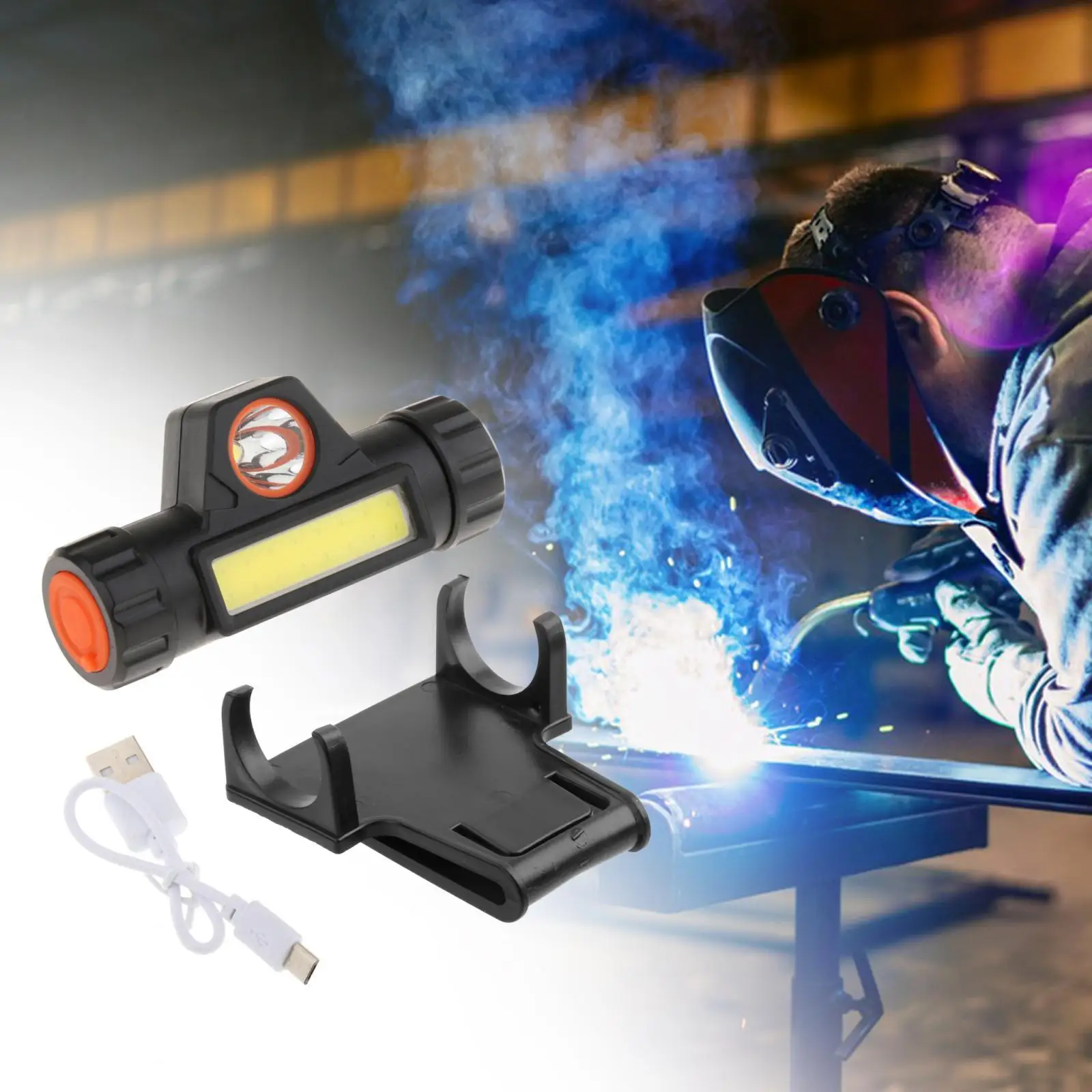

Фара для сварочного шлема USB-зарядка