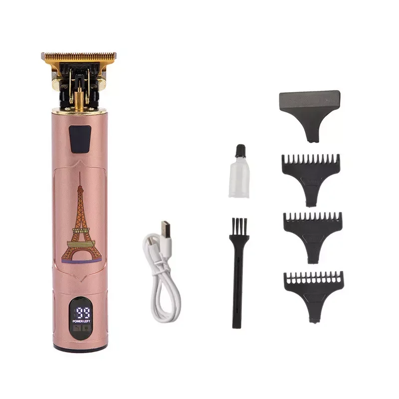 

NEW2023 Hair Clipper Professional Carving Lithium Battery Finish Trimmer 0mm Short Hair Machines Man Barber Clipper Usb Charge