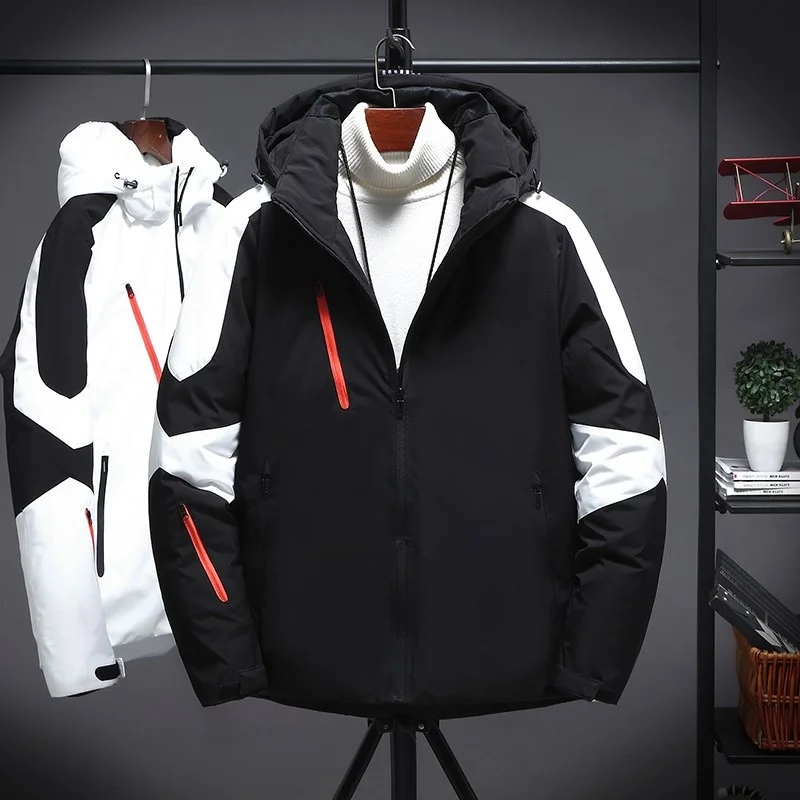 for men's down jacket Exclusively Korean style trendy hooded jacket Winter trendy brand men's new style