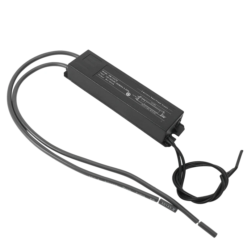 

Неоновая фотография, электронный трансформатор, источник питания, фотография 3 кВ, 30 мА, 5-25 Вт, подходит для любых размеров стеклянных неоновых знаков