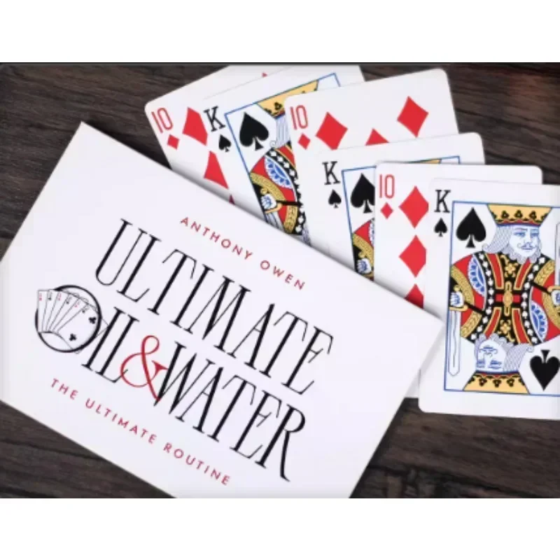 Ultimate Oil and Water от Anthony Owen Card Magic Tricks Крупным планом Волшебная улица Ментализм Магия Магия Волшебники Реквизит Аксессуар (art.: 3920d077d67ea) - 3920d077d67ea