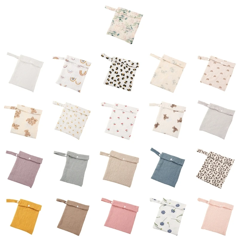 

Diaper Bag Organizing Nappy Pouches Practical Baby-Stroller Bag Soft Cotton Mummy Storage Bag Baby-Stroller Accessories