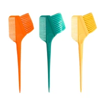 hair dye comb tail tip hair coloring brush double use with soft nylon tint accessories hairdressing styling tool