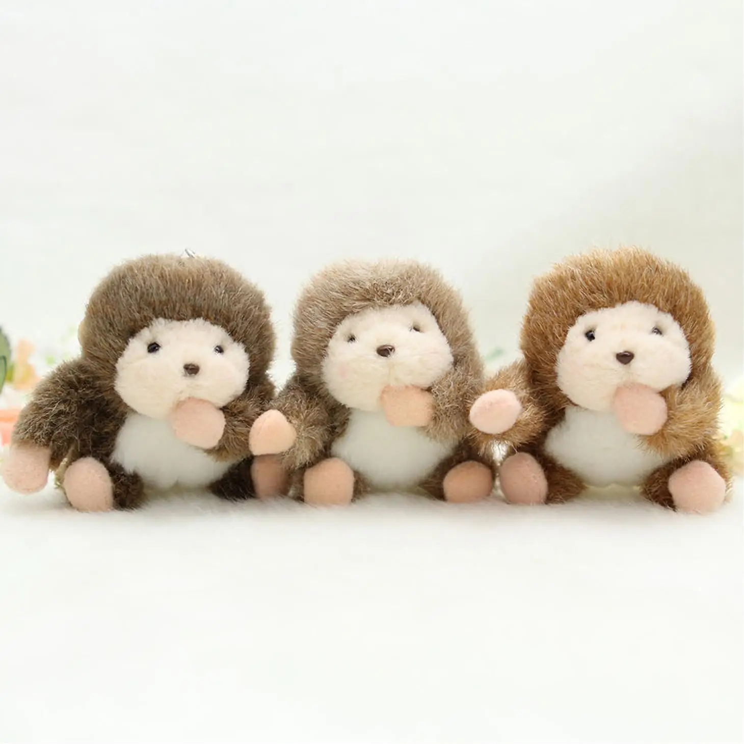 

Mini Plush Monkey Small Stuffed Animals Monkey Plush Toy Monkey Plush Keychain for Party Favors