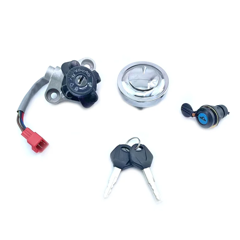 

Крышка топливного бака мотоцикла, переключатель зажигания сиденья, старт-замок, набор контактных ключей для Yamaha XVS125 250 400 650 1100 Drag Star V A AT