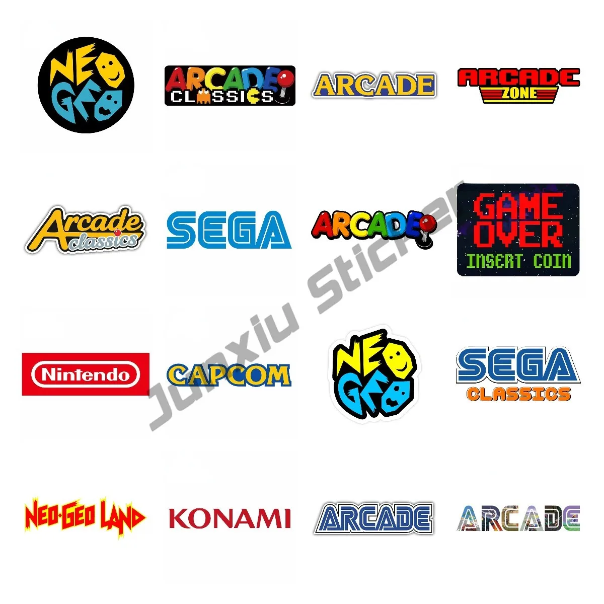 Ретро аркадная игра Автомобильная Наклейка виниловая JDM мотоцикл автомобиль