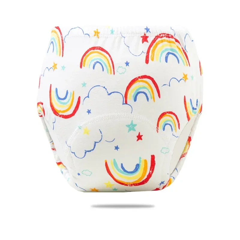 6-слойные водонепроницаемые многоразовые хлопковые детские тренировочные штаны