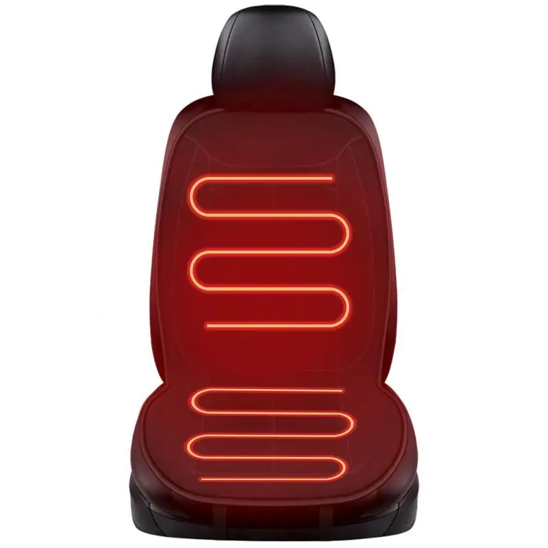 

Чехол для автомобильного сиденья с подогревом, устойчивый к замерзанию подогревающий коврик для сиденья, зимние теплые принадлежности для автомобильного сиденья, обогреватель, универсальные автомобильные аксессуары