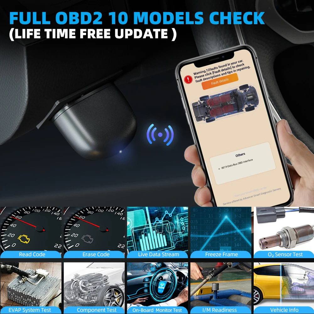 XTOOL AD20PRO OBD2 Bluetooth-сканер ad20 pro Автомобильный диагностический инструмент