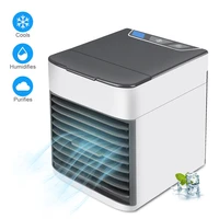 mini portable air conditioning cooling fan air cooler fan office home desktop use usb air conditioner humidifier purifier fan