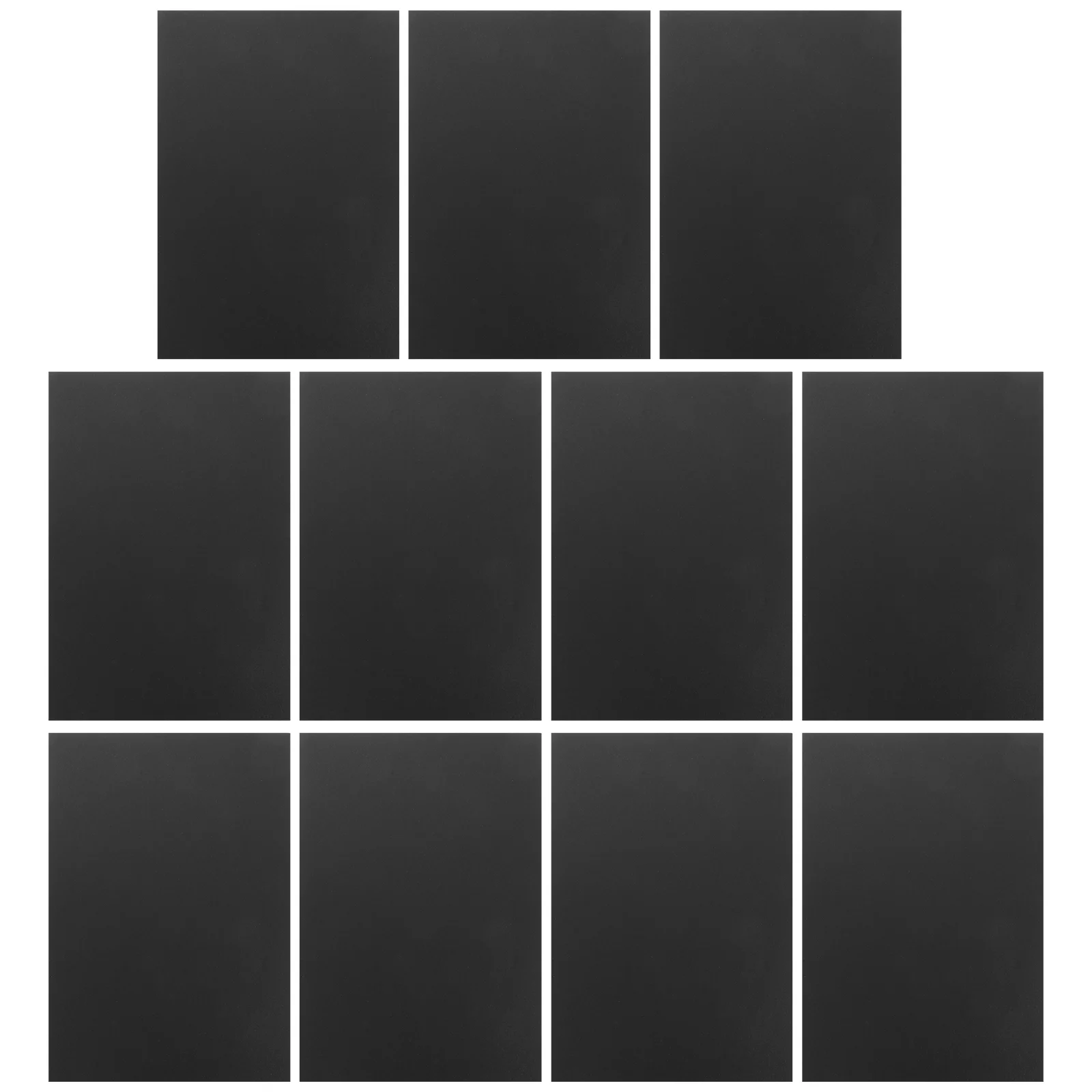 

50 Sheets Black Cardboard Stock Large Drawing Paper Blank Thick Painting Cardstock Greeting