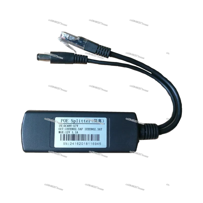 Стандартный гигабитный разветвитель POE технология питания 48 В 52 до 5 9 12 18 24