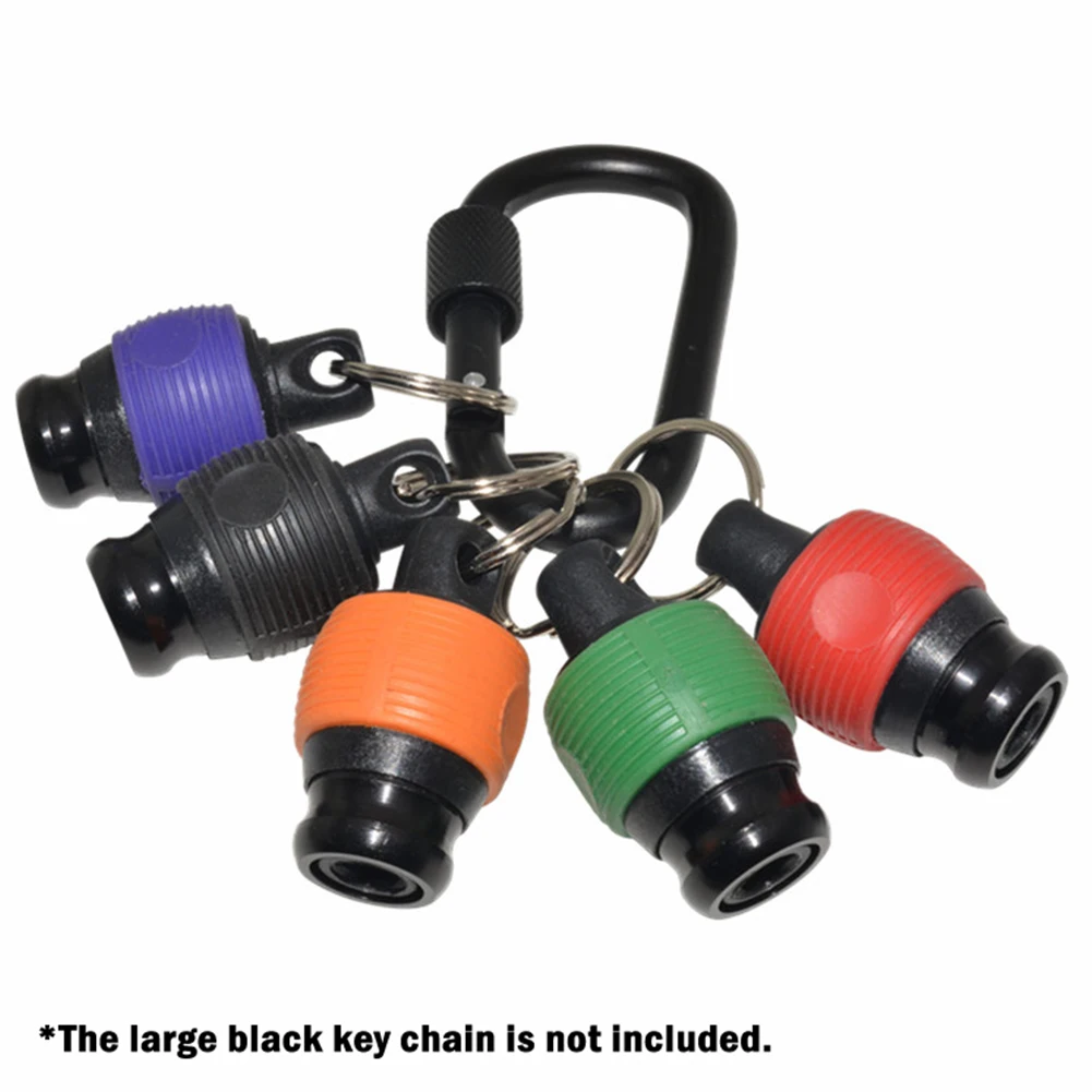 

1pc Hex Shank Screwdriver Bits Holder Extension Bar Drill Screw Adapter Quick Release Keychain Ring Drill Bit Power Tools