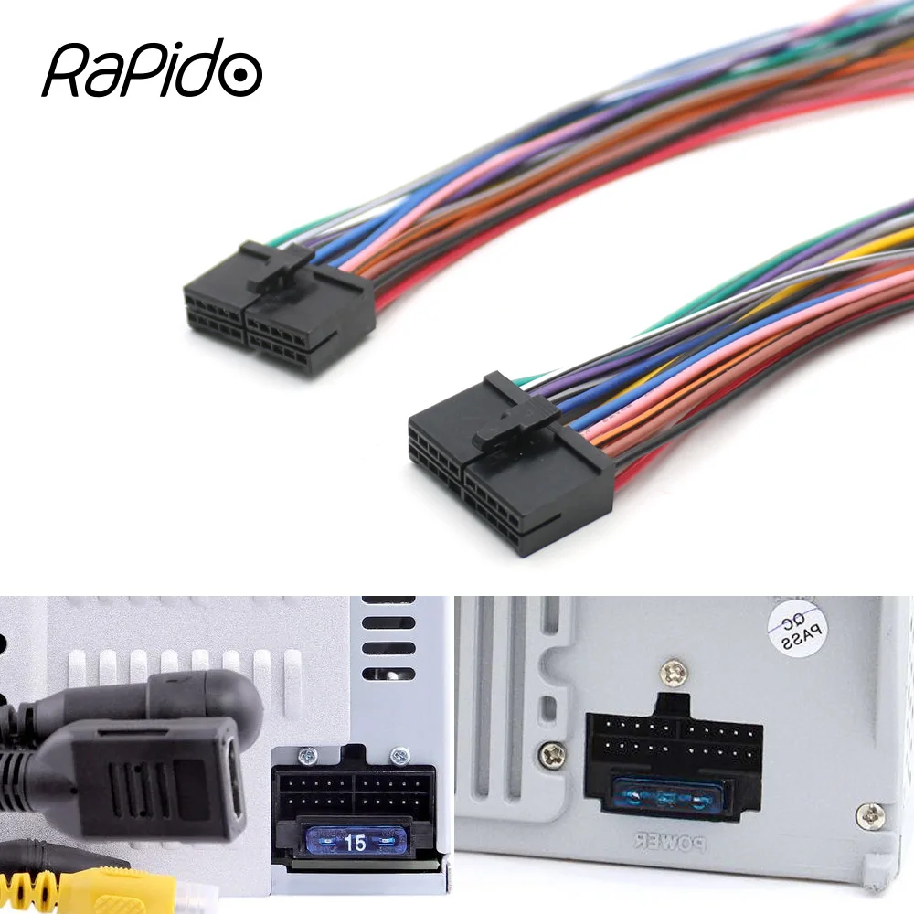 20-контактный крестообразный Т-образный разъем, жгут проводов, кабель ...