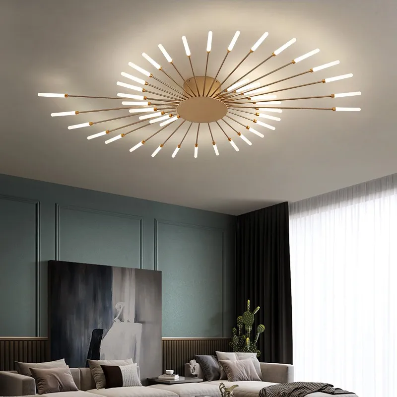 

Modern LED Ceiling Chandelier for Living room Novelty fireworks modeling lighting Nordic Home Decoration Lamps Bedroom fixtures