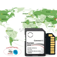 connect 1 v11 sat nav lcn1 update europe navigation sd map card for nissan juke note with antifog flim