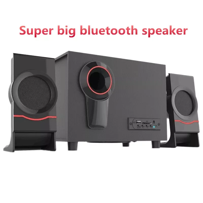 

2023New New Home Theater Multimedia Bluetooth Speaker Desktop Subwoofer Speaker USB 3.5 Mm Connection Laptop Soundbar 3D Stereo