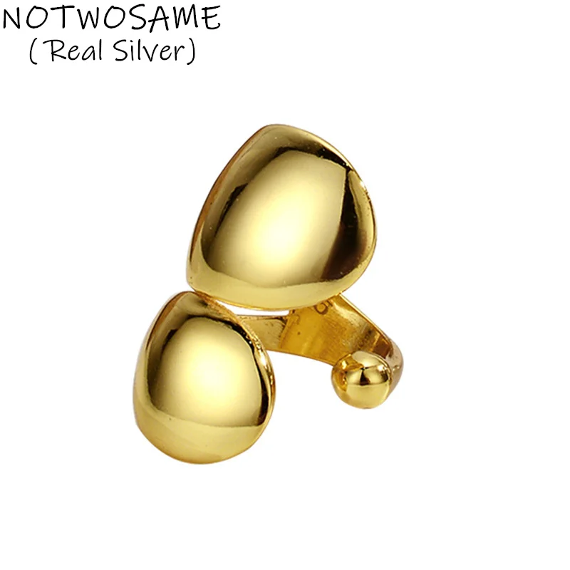 

Женские асимметричные серьги-клипсы NOTWOSAME, серебро 925 пробы, 1 шт.