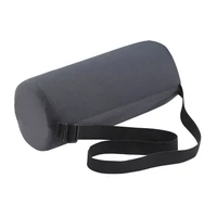 nice hot roll lumbar support pillow for car seat cylinder ofiice chair waist protecter pillow driver back protector lumbar 2021