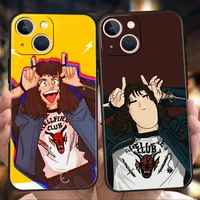 bandai stranger things luxury phone case cover for iphone 13 12 11 pro max 8 7 plus x xr xs max se 2020 shockproof tpu bag shell