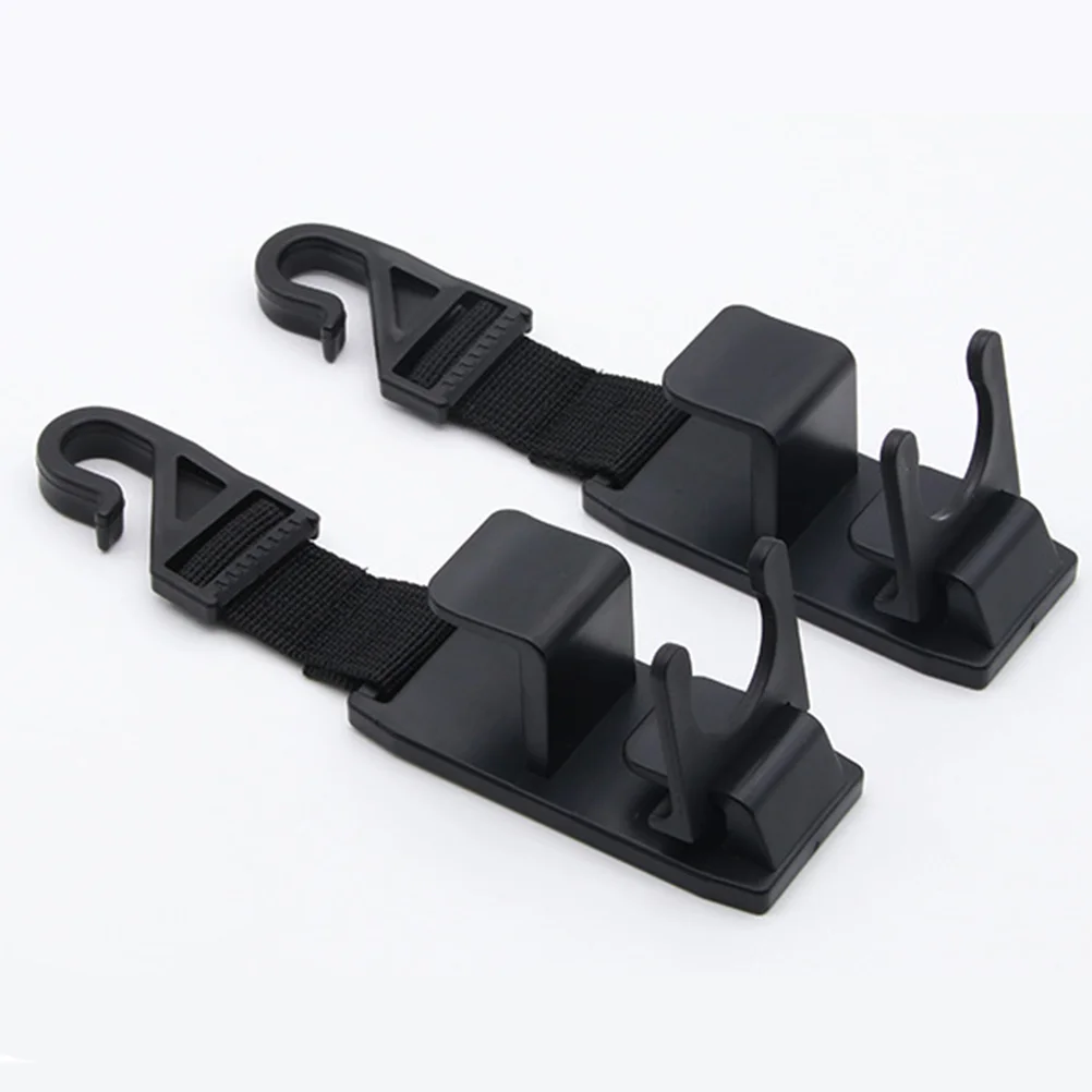 

4pcs Car Headrest Hanger Car Storage Hook Vehicle Front Hook Car Hooks Headrest Automobiles Headrest Mount Car Hangers Organizer