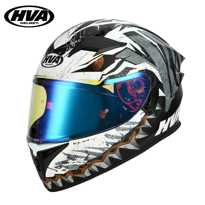 

HVA Motocross Helmets Casco Moto HVA VG-SV Scooter Helmets Unisex Full Face Ece-R22/05