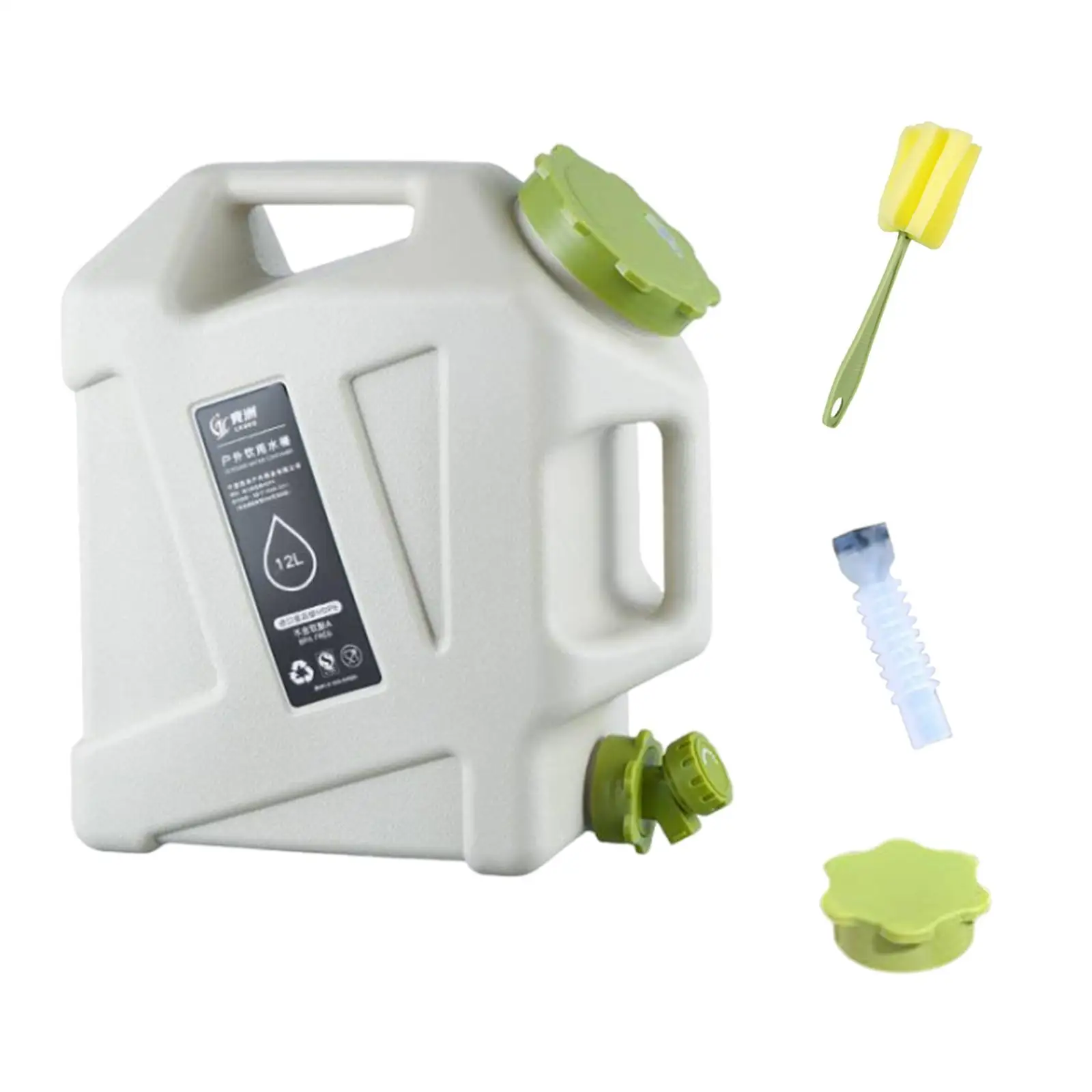 12-литровый питьевой контейнер для хранения воды практичный аварийного