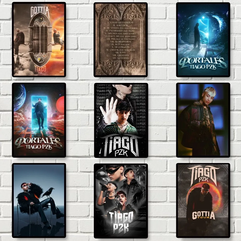 Tiago PZK рэпер Gotti плакат галерея принты самоклеящиеся домашний декор украшения