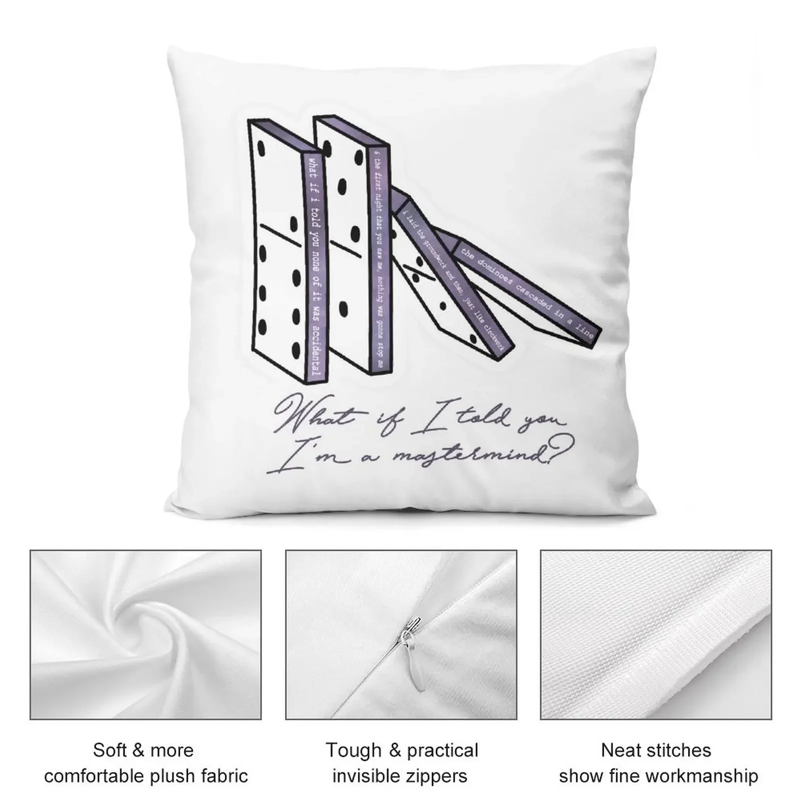 I'm a Mastermind Декоративная подушка для девочек в стиле аниме Рождественская