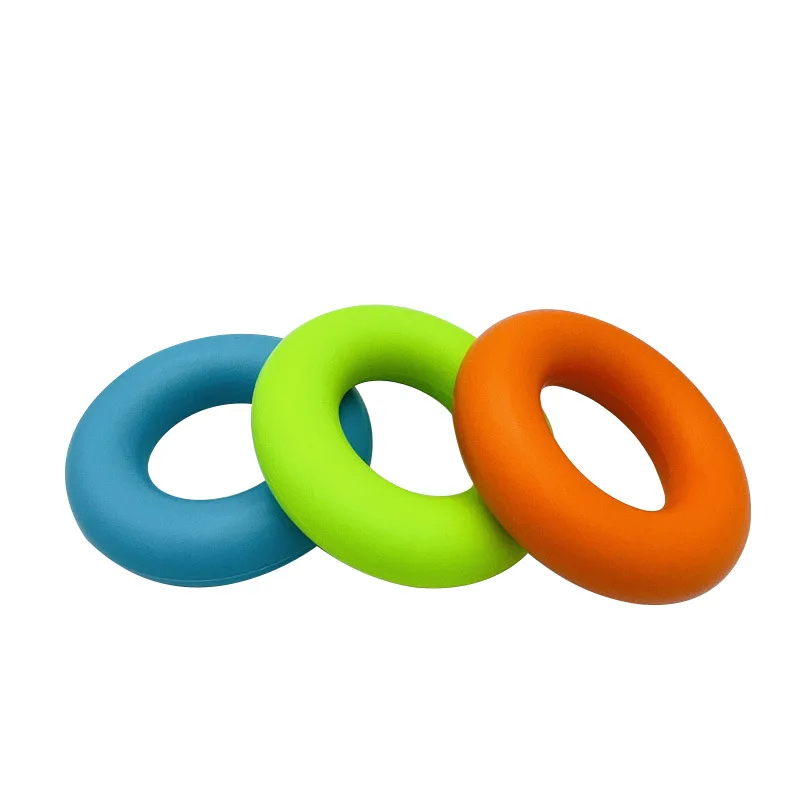 

1pc Silicone Rubber Grip Diameter 70 Mm 50LB Smooth Grip Ring Exerciser Muscle Strength Training Equipment